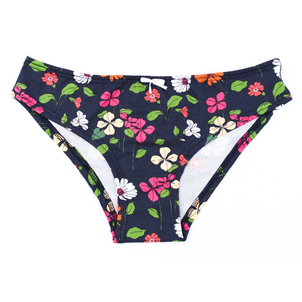 Slip donna jadea 6035 vita bassa floreale 3 pezzi