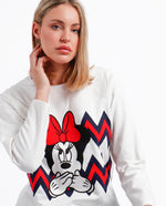 Pigiama donna Disney 60541 minnie cotone felpato