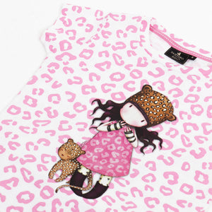Pigiama bambina Santoro Gorjuss 60825 corto 100% cotone