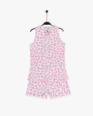 Pigiama bambina Santoro Gorjuss 60826 cotone animalier rosa