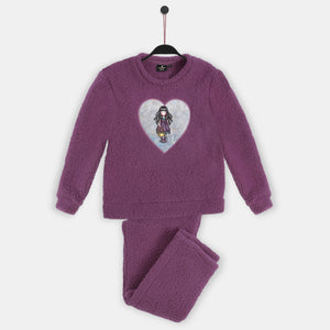 Pigiama bambina Santoro Gorjuss 60838 pile sherpa
