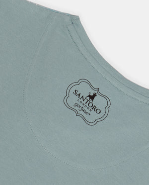 Pigiama bambina Santoro Gorjuss 60842 caldo cotone avio