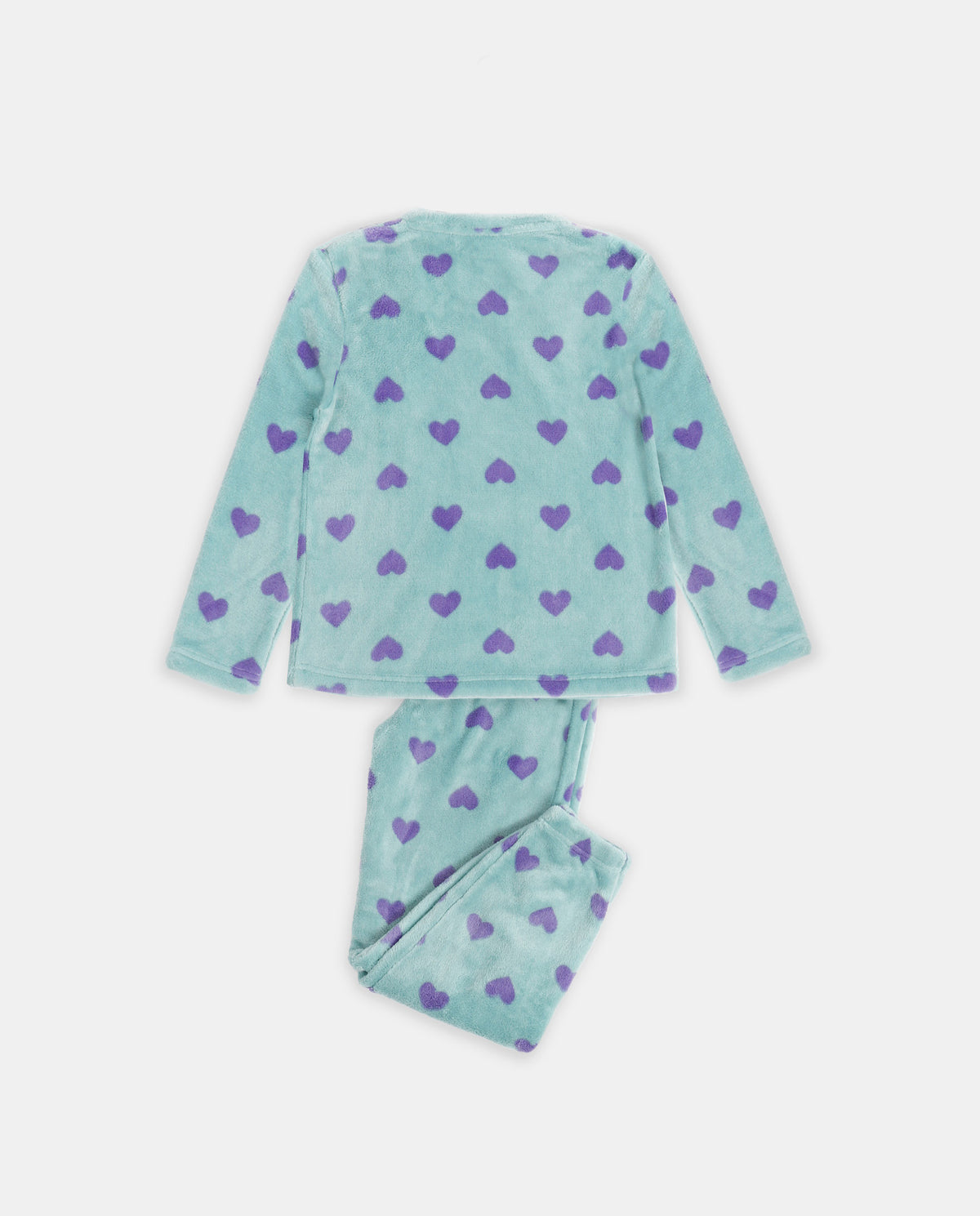 Pigiama bambina Santoro Gorjuss 60845 caldo pile cuori