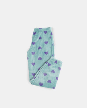 Pigiama bambina Santoro Gorjuss 60845 caldo pile cuori