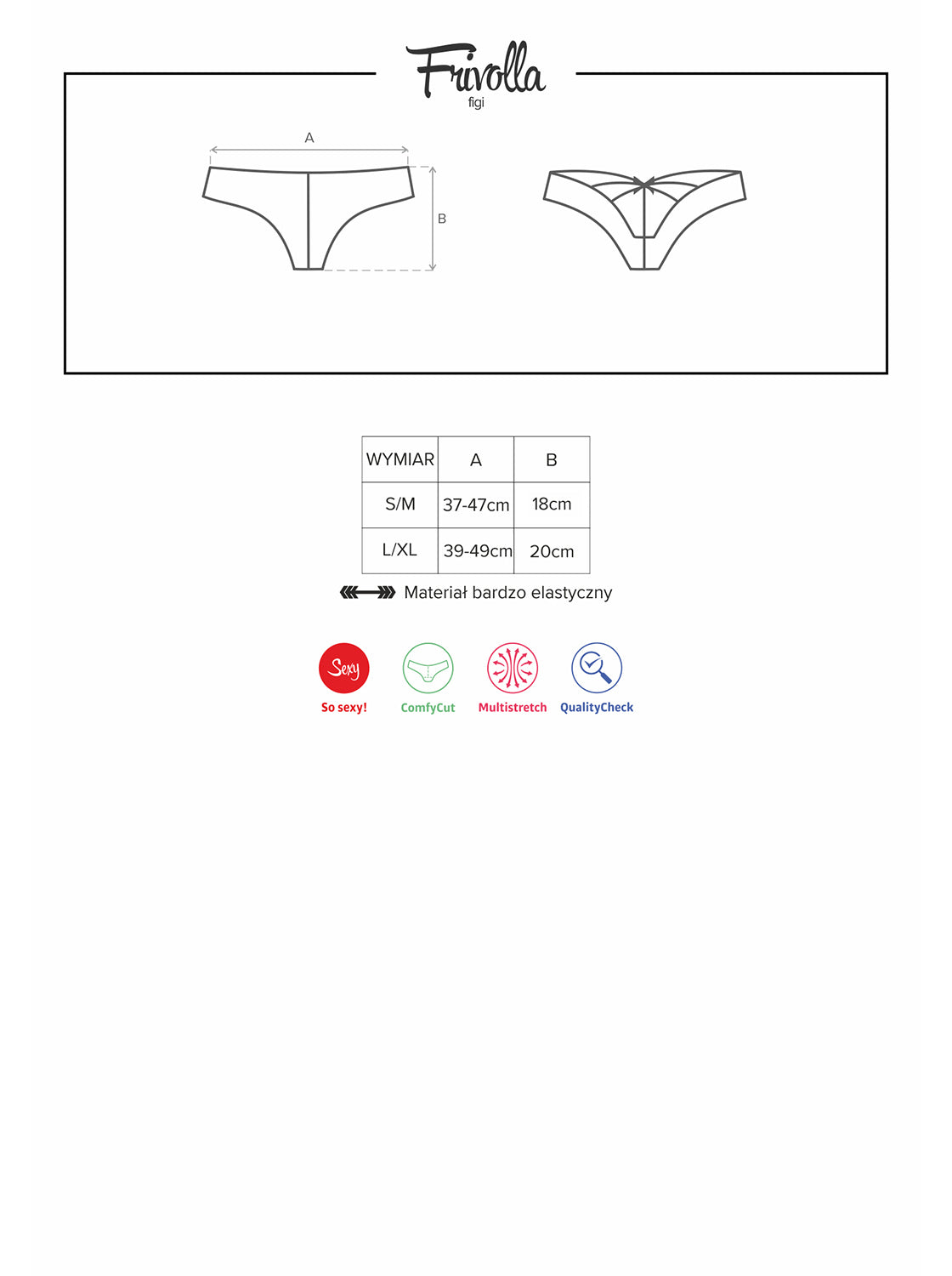 Sexy panty Obsessive Frivolla Panties pizzo