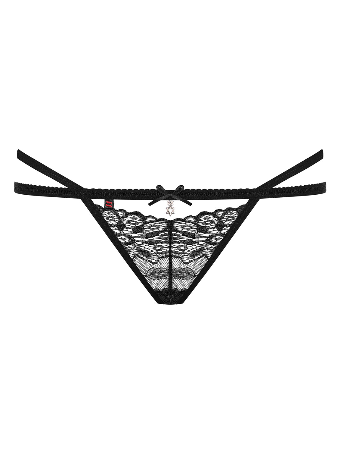 Perizoma sexy Obsessive 838-tho-1 nero pizzo