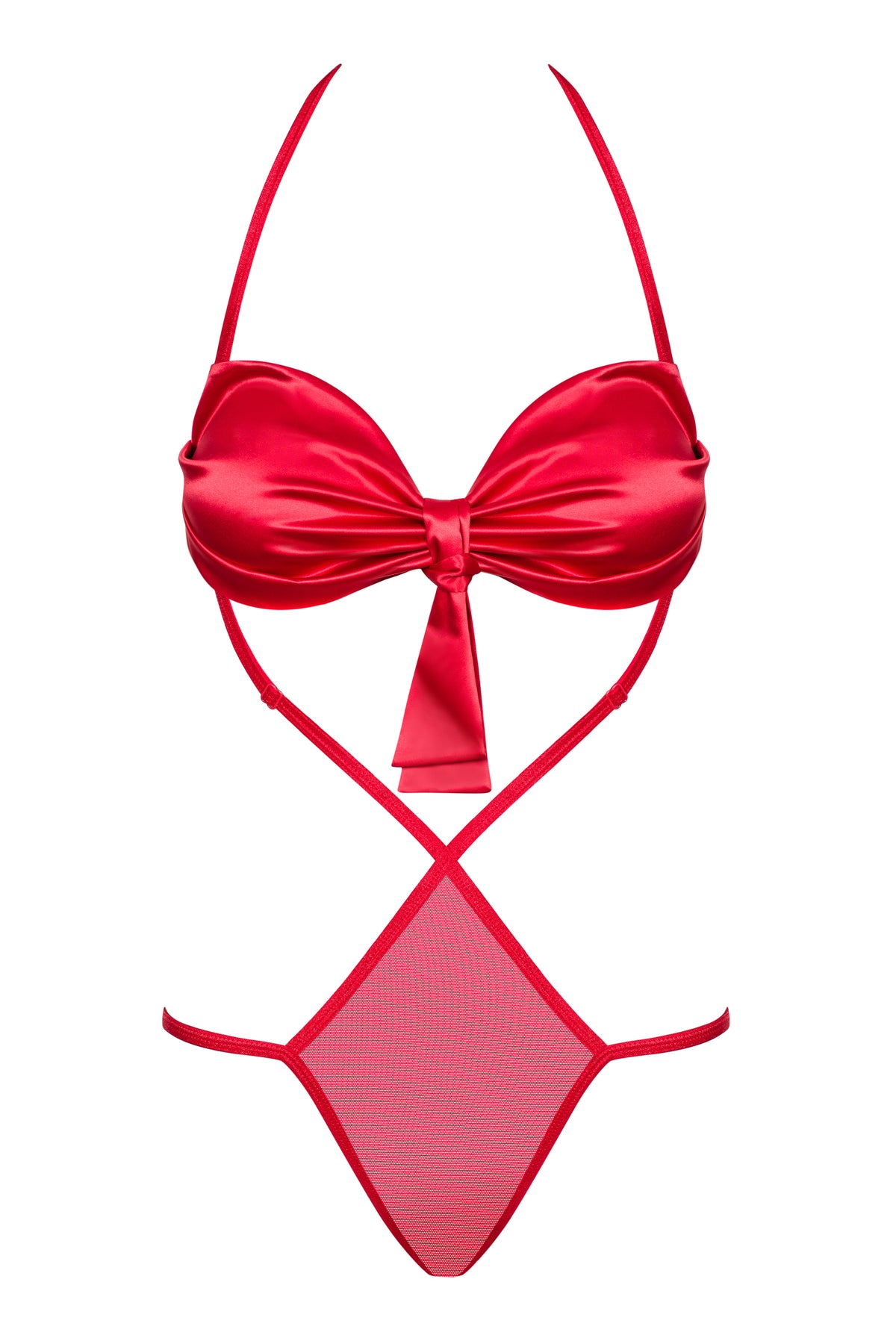 Body sexy Obsessive Giftella teddy rosso