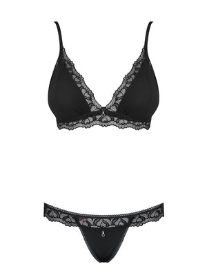 Sexy set Obsessive Arisha 2-pcs-set reggiseno + perizoma 2 pz.