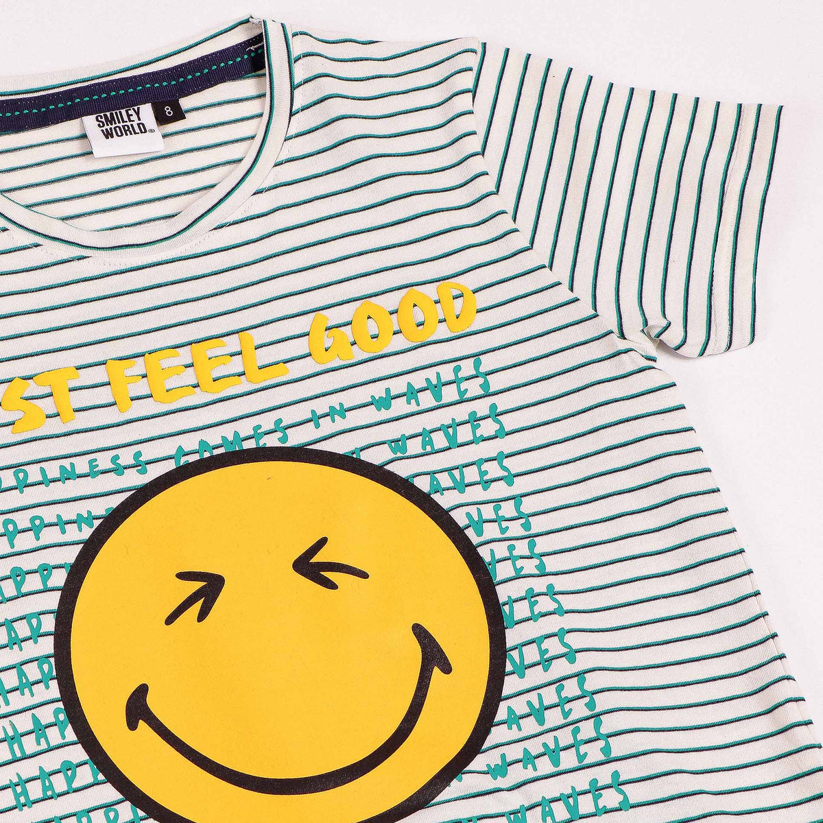 Pigiama bambino Smiley 60998 rigato 100% cotone