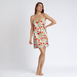 Camicia da notte raso fantasia Admas Garden 61219