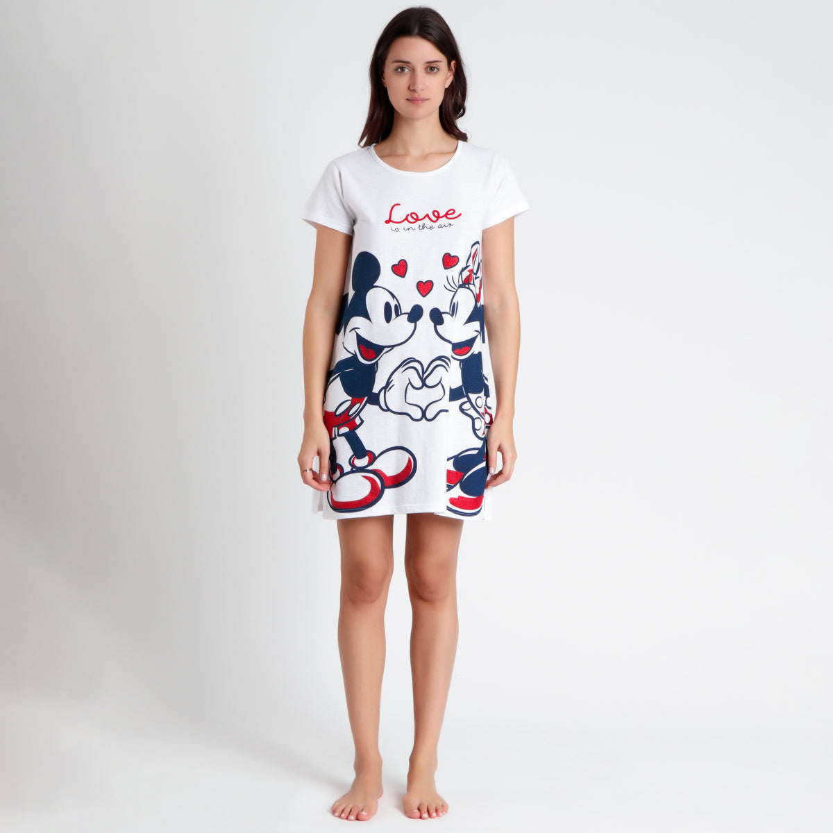 Maxi maglia Minnie Topolino glitter Disney 61223
