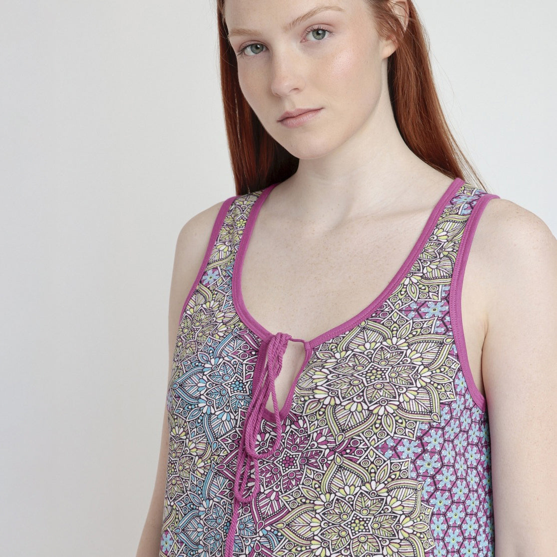 Camicia da notte donna cotone Admas 61348