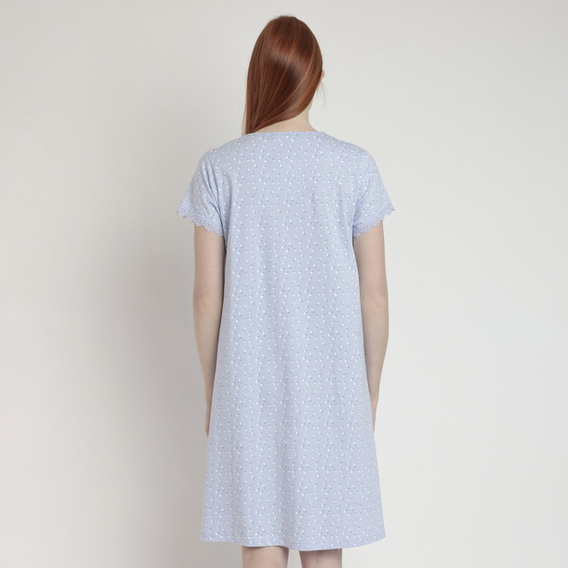 Camicia da notte donna puro cotone Admas 61359
