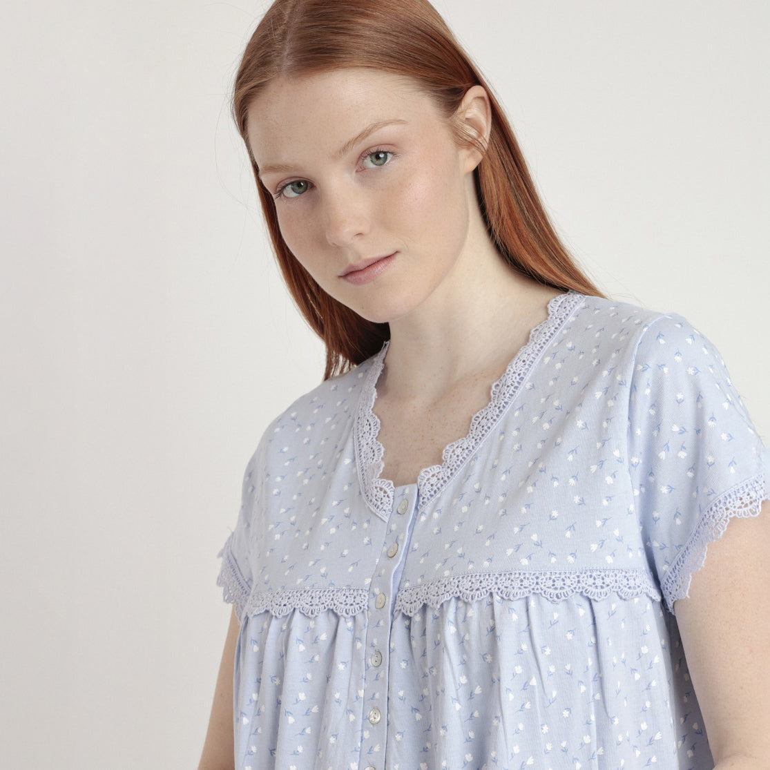 Camicia da notte donna puro cotone Admas 61359