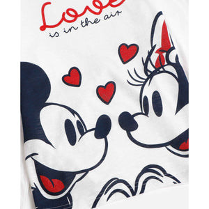 Pigiama bimba lungo in cotone leggero Disney 62251