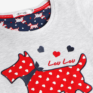 Pigiama bambina Admas 62351 cagnolini cotone