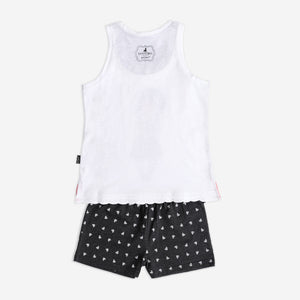 Pigiama bimba estivo cotone Mercoledì Addams Santoro 62402
