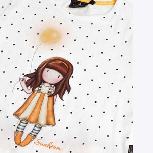 Pigiama bambina Santoro Gorjuss 62405 corto 100% cotone