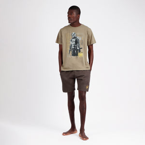Pigiama uomo corto Mandalorian 62482 kaki