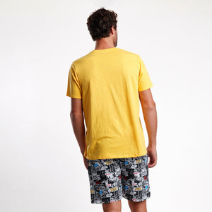 Pigiama uomo estivo Star Wars 62489 100% cotone