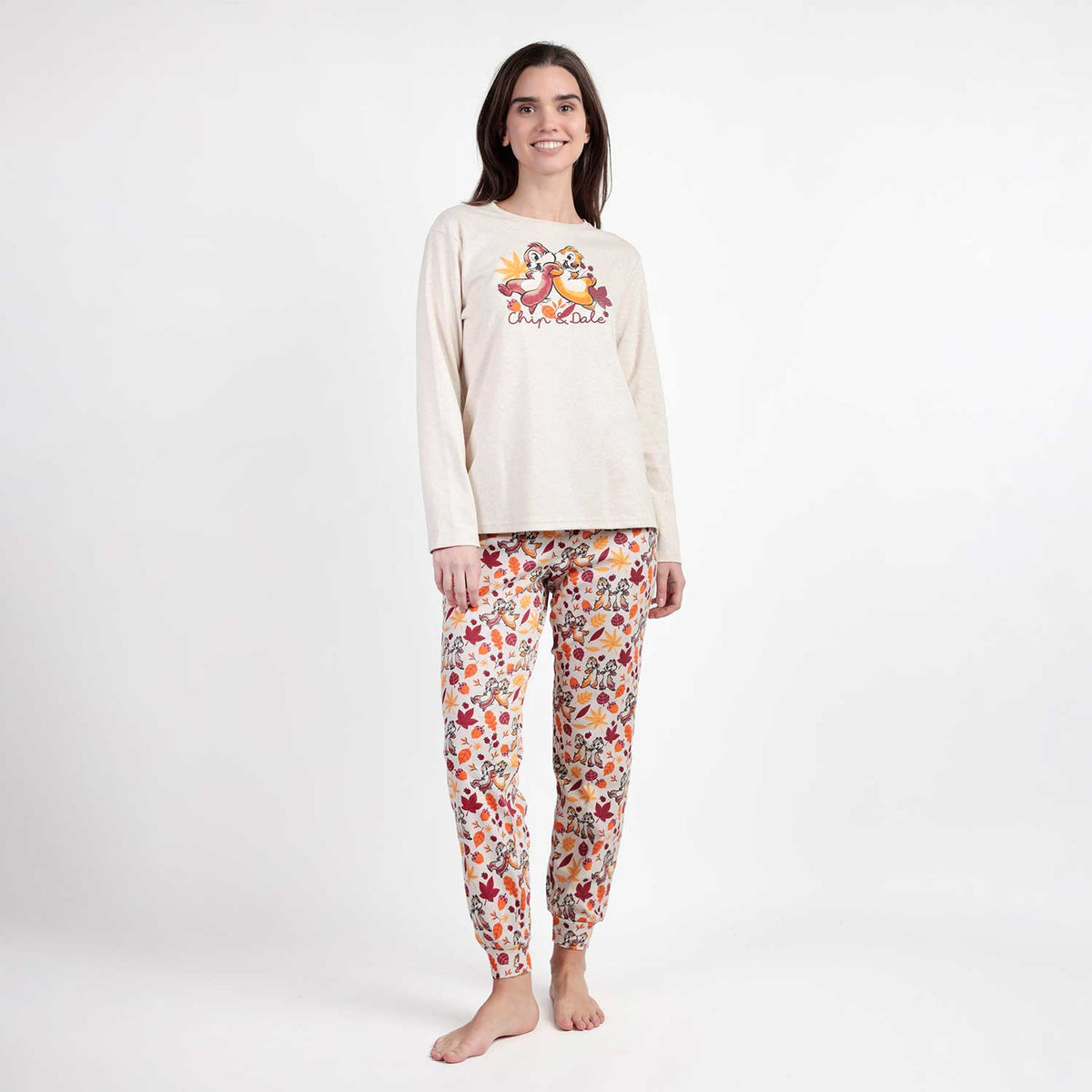 Pigiama donna Cip & Ciop in caldo cotone Admas 63317