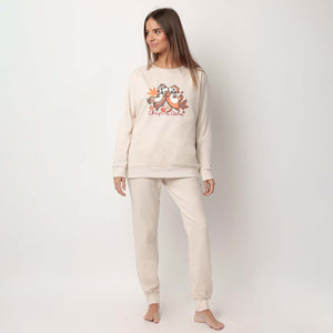 Pigiama donna Cip & Ciop in caldo cotone Admas 63319