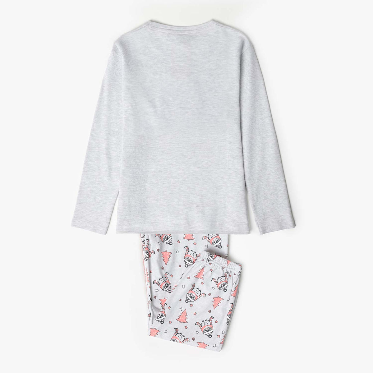 Pigiama bimba caldo cotone con gufo 3D Admas 63351