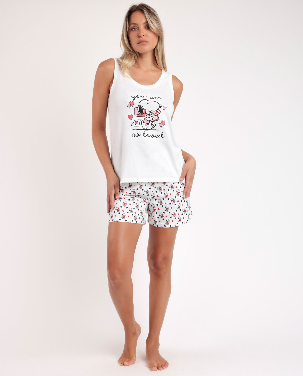 Pigiama Estivo Donna Snoopy di Admas 63435
