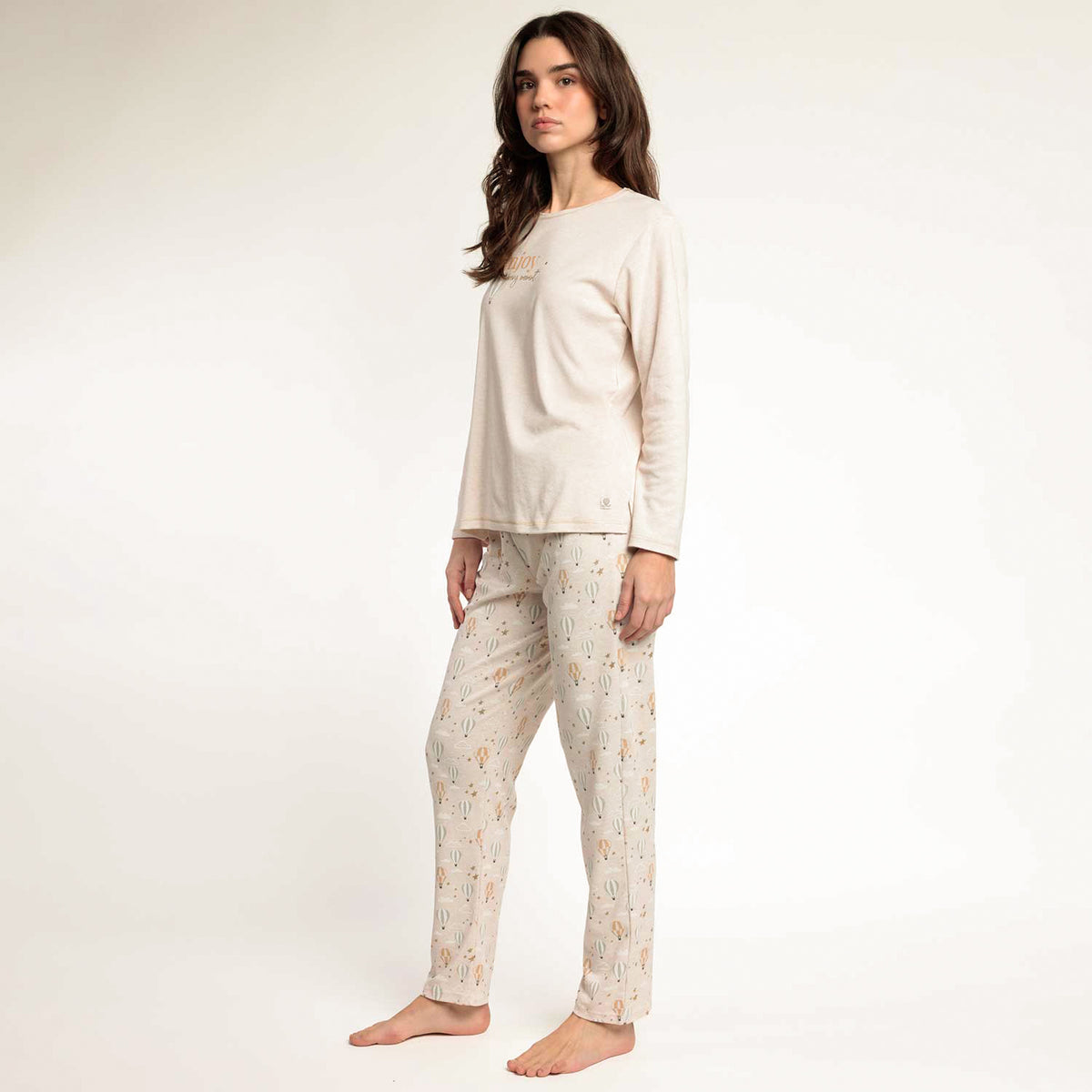 Pigiama donna Enojoy  in caldo cotone Admas 63589