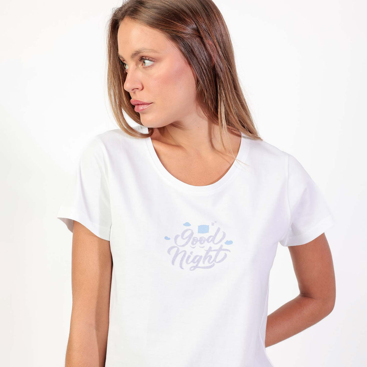 Pigiama donna corto in cotone Admas 64113