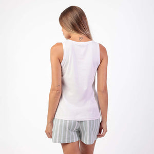 Pigiama donna corto 100% cotone Admas 64114