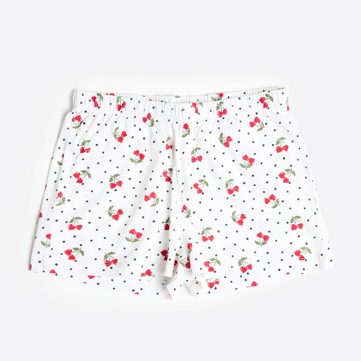 Pigiama bimba con pois e ciliegie cotone Admas 64352