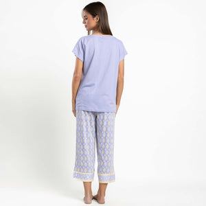 Pigiama donna pantalone capri cotone Admas 64582
