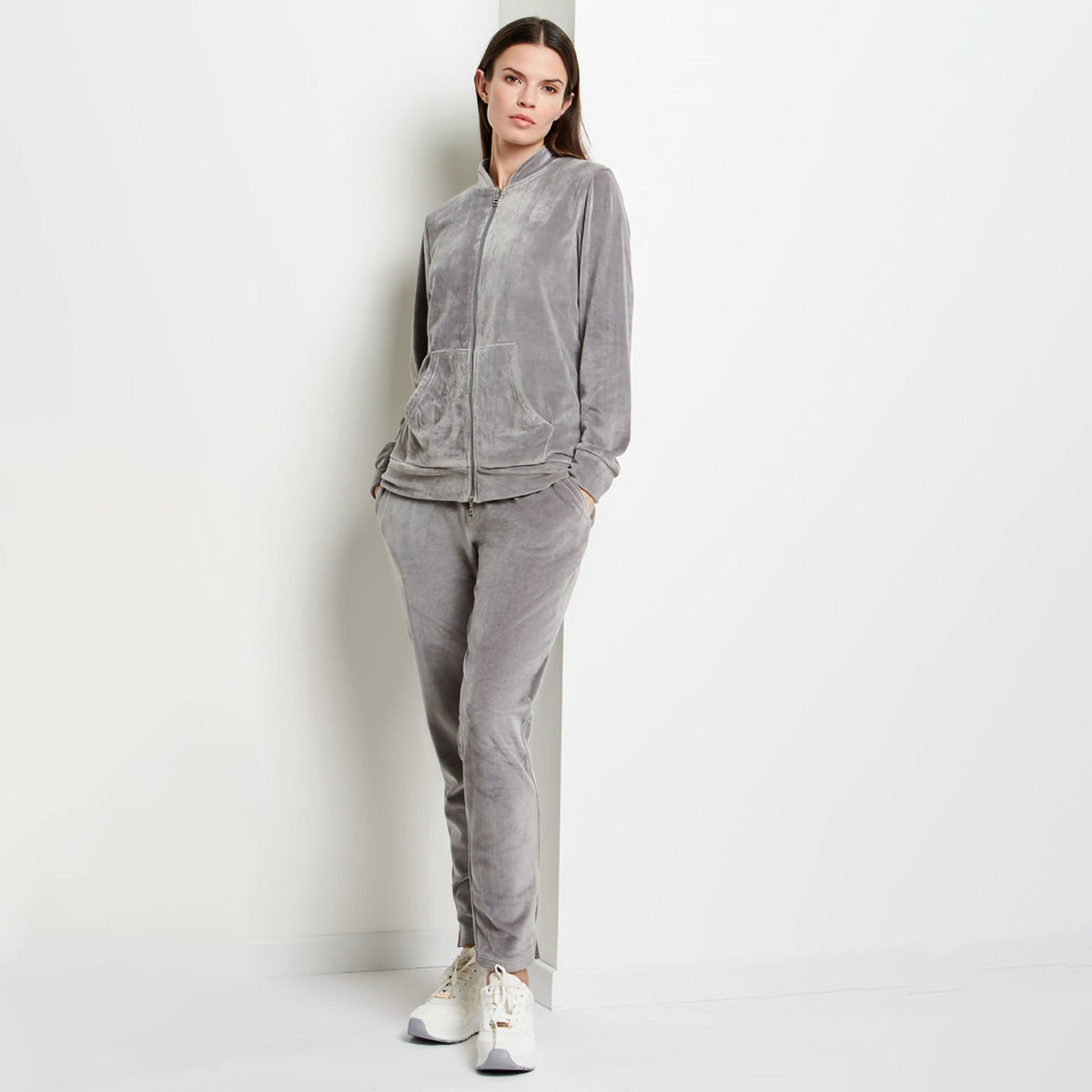 Tuta donna Laura Biagiotti velluto di ciniglia full zip