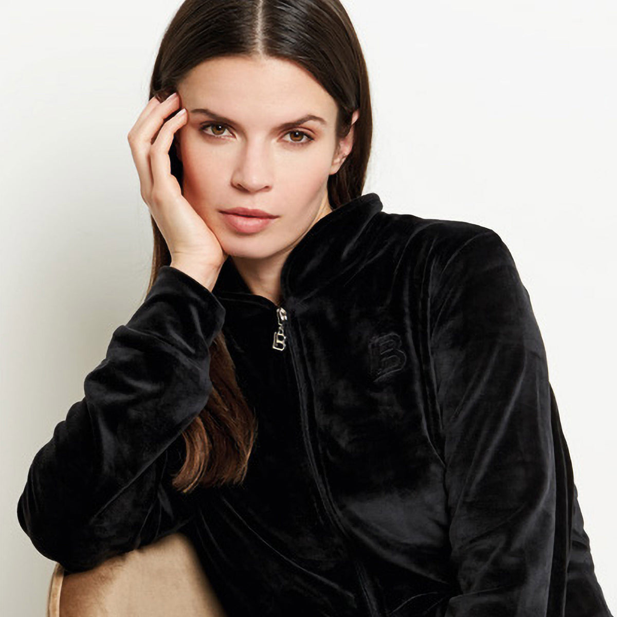 Tuta donna Laura Biagiotti velluto di ciniglia full zip