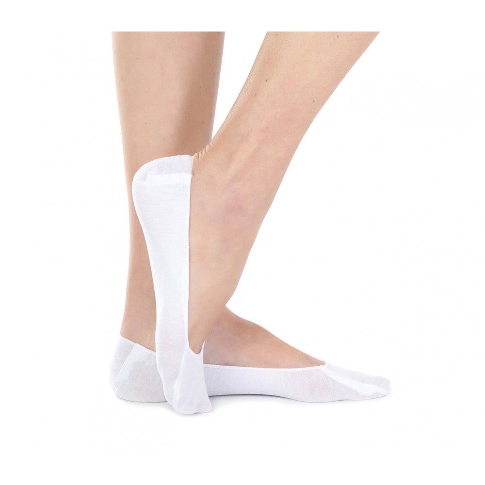 Salvapiedi unisex Meritex 664 scollati in cotone 6 paia