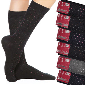 Calze lunghe gambaletto caldo cotone Meritex 6566 B 6 paia