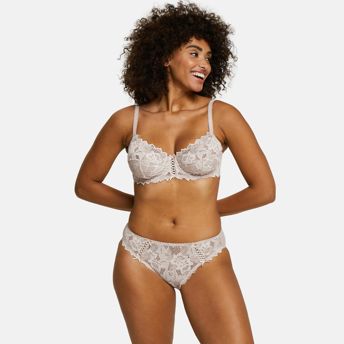 Slip donna pizzo e microfibra Sans Complexe 66564