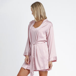 Vestaglia a kimono effetto satin Admas 67003