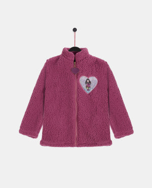 Giacca bambina Santoro Gorjuss 67035 pile sherpa