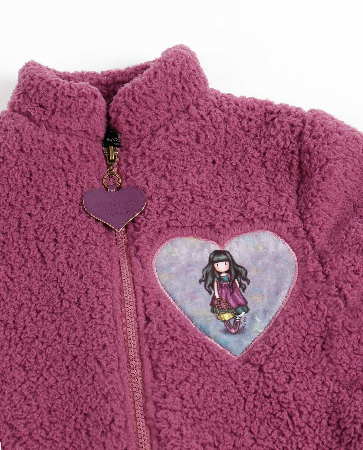 Giacca bambina Santoro Gorjuss 67035 pile sherpa
