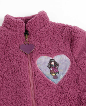 Giacca bambina Santoro Gorjuss 67035 pile sherpa