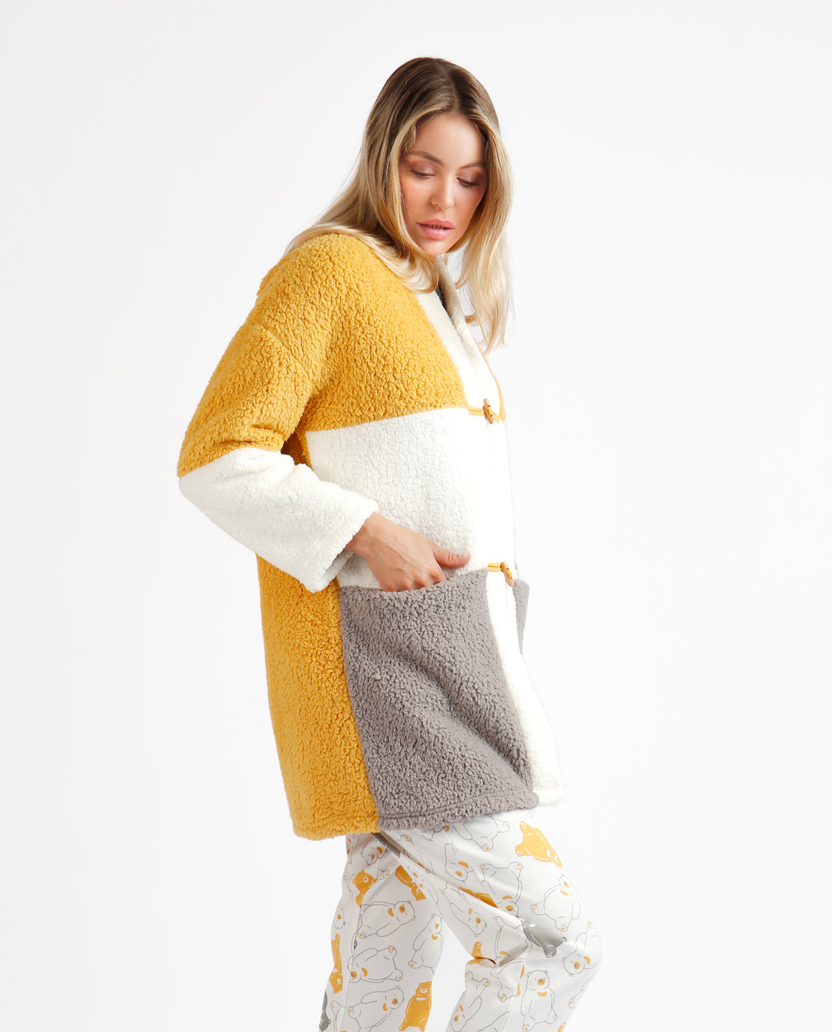 Giacca da camera con alamari donna tricolore Admas 67037