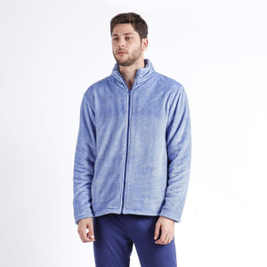 Giacca da camera con zip a collo alto uomo Admas 67053