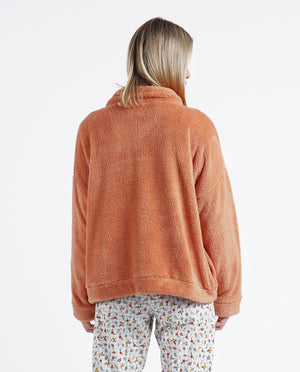 Giacca donna con zip Admas pile di coral 67097