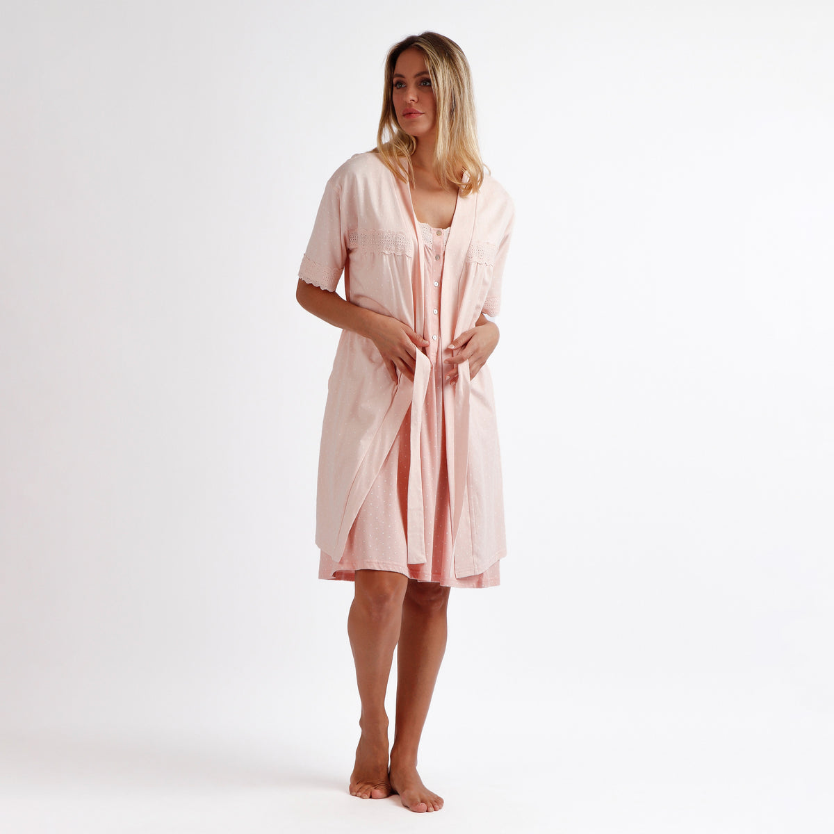 Vestaglia Donna in Cotone Admas 67110 