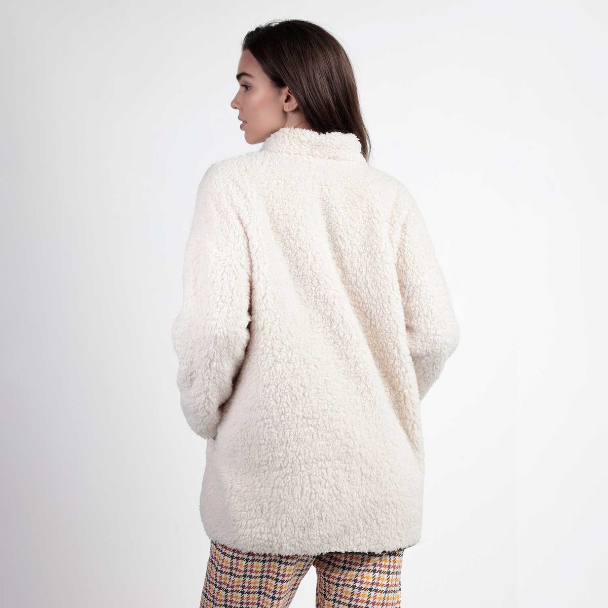 Giacca da camera donna in soffice sherpa Admas 67278
