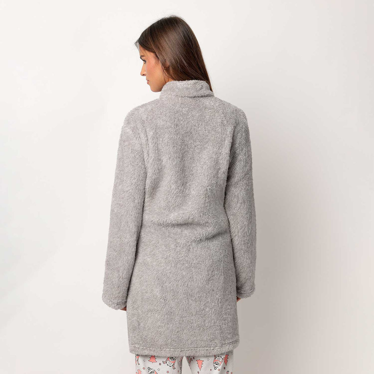 Giacca da camera donna in coral gufetto Admas 67279