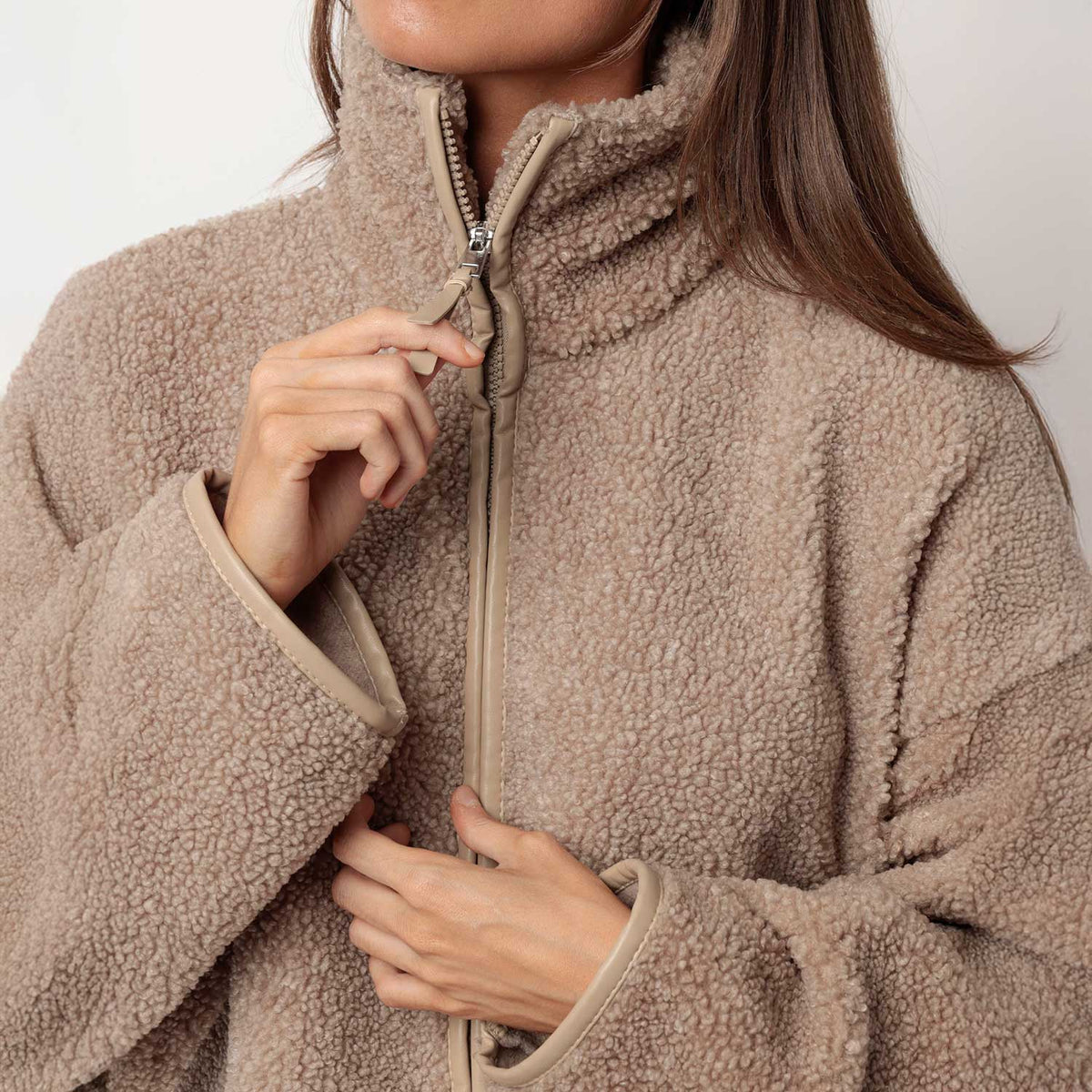 Giacca da camera donna teddy sherpa Admas 67323