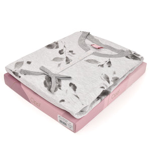 Camicia da notte Cippi 6746-B-S23 estiva cotone grigio melange